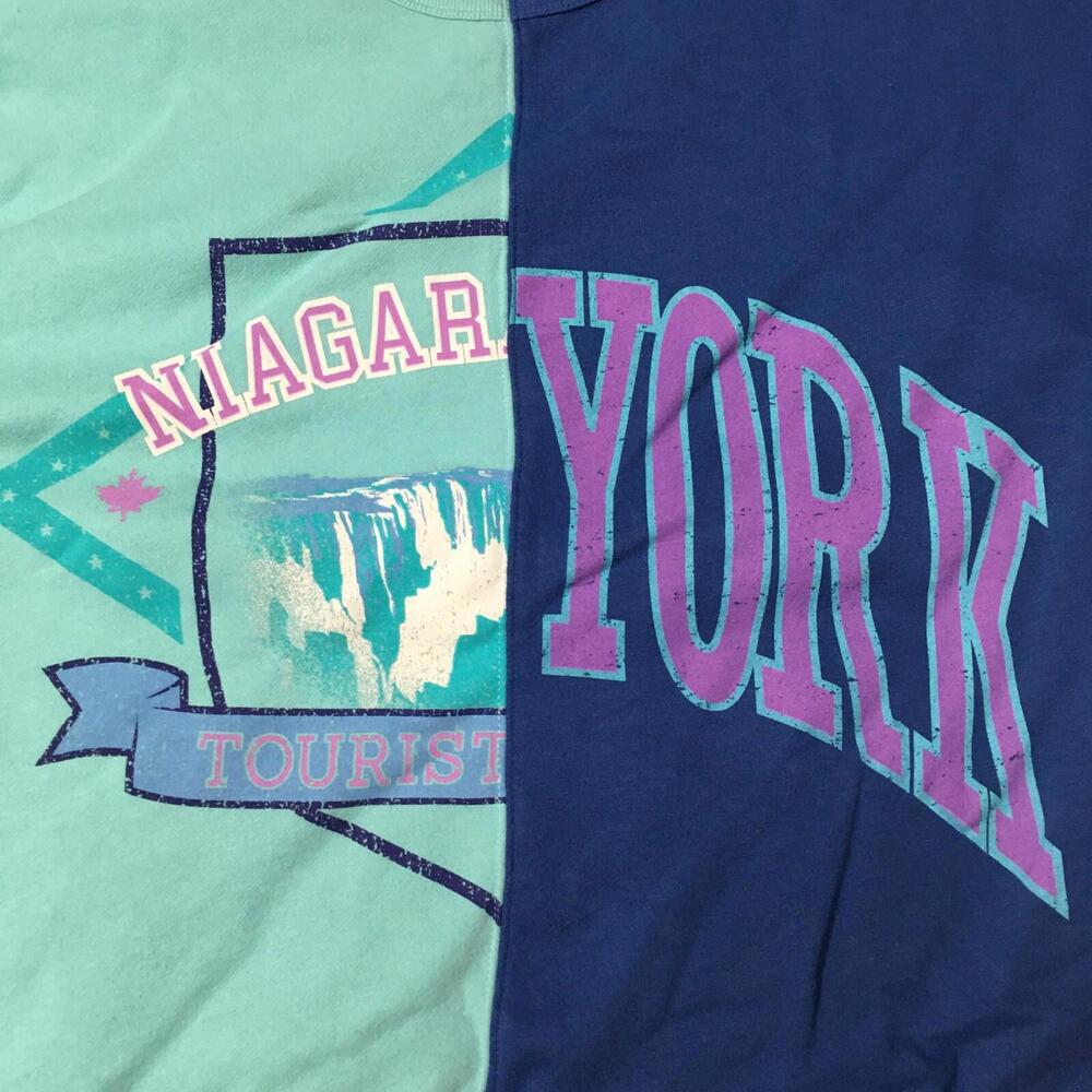 Wild Fable Womens Medium Patchwork Sweatshirt Nia… - image 2